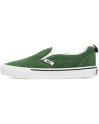 Vans - Chaussure Basse Knu Slip Vert/True Blanc Pour Hommes - Lyst