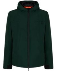 Suns - Chaqueta De Hombre Aurelio Velour Forest - Lyst