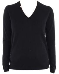 Sun 68 - V Neck Solid L/S K30201 - Lyst