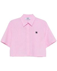 MSGM - Overhemden Roze - Lyst