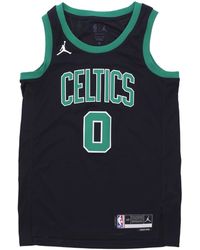 JORDAN NBA - Camiseta Sin Mangas Nba Statement Edition 22 Dri-Fit Swingman No 0 Jayson Tatum Negra Para Hombre - Lyst