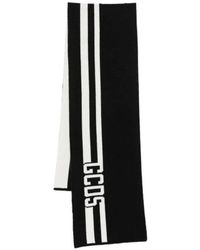 Gcds - Striped Cotton Scarf - Lyst