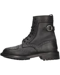 Tricker's - Tricker-Stiefel Schwarz - Lyst