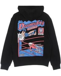 Doomsday - El Maligno Lightweight Zip Hoodie Sweatshirt - Lyst