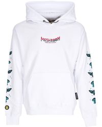 Mushroom - Sweat A Capuche Pour Hommes Terror From The Bridge Sweat A Capuche Blanc - Lyst