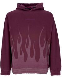 Vision Of Super - Corrosive Flames Sudadera Con Capucha Vino De Uva Sudadera Con Capucha Para Hombre - Lyst