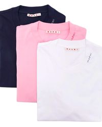 Marni - Mehrfarbige T-Shirts Und Polos Von - Lyst