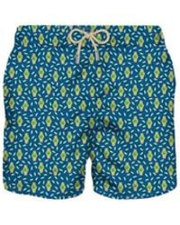 MC2 Saint Barth - Boxer Bleu Mer Micro Lumiere - Lyst