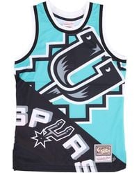 Mitchell &amp; Ness - Camiseta Sin Mangas Para Hombre Tipo Baloncesto Nba Big Face Fashion Tank 5.0 Hardwood Classics Saaspu - Lyst