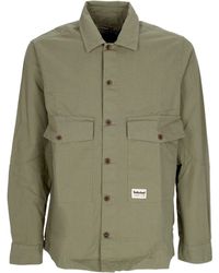 Timberland - Jassen ,Groen ,Katoen Wf Roc Overshirt Cassel Earth - Lyst