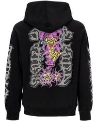 Propaganda - Joker Hoodie Zwart Lichtgewicht Herensweatshirt Met Capuchon - Lyst