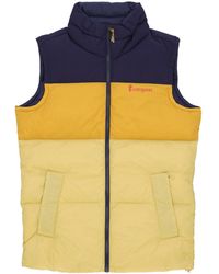 COTOPAXI - Solazo Down Vest Doudoune Sans Manches Pour Homme Maritime/Ambre - Lyst