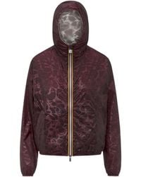 K-Way - Jacket Laurette Super Light Lami Reversible K7137Jw_C0Q - Lyst