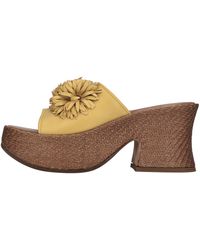 Chie Mihara - Sandales Jaune - Lyst