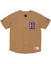 Huf - H-Star Baseball Shirt Buttons Jacket - Lyst