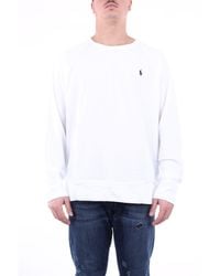 sudadera blanca polo ralph lauren