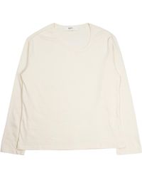Séfr - Uneven Long-Sleeved Cotton Shirt - Lyst