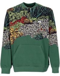 The Hundreds - Huntington Henley Crewneck Lichtgewicht Herensweatshirt Met Ronde Hals - Lyst
