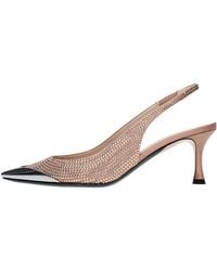 N°21 - Chaussures A Talons Beiges - Lyst