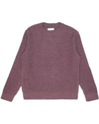 Edwin - Hemd Fur Erwachsene Nix Sweater Grape Nectar - Lyst