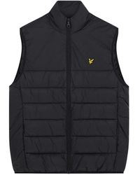 LYLE AND SCOTT 1874 - Jasjes En Jasjes Voor Jk1231V Buffelvest Z86.Jet Zwart - Lyst