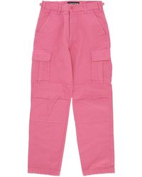 Iuter - Pantalon Largo Cargo De Lona Para Hombre - Lyst