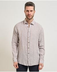 Bugatti - Overhemden Bruin - Lyst