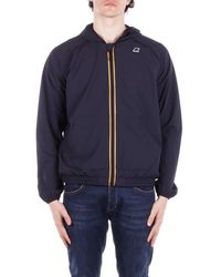 K-Way - Vestes De Profondeur Bleue - Lyst