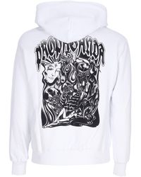 Propaganda - Mannen Hoodie Touch Hoodie Wit - Lyst
