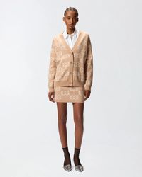 Pinko - Halve Ras Vest Jacquard I Fw25 - Lyst