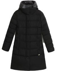 Woolrich - Ut2346 Luxe Puffy Prescott Parka 100 Schwarz Wwou0516Fr - Lyst