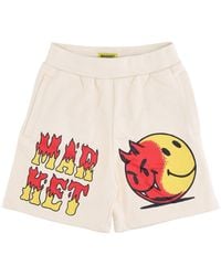 Market - Good And Evil Sweatshorts X Smiley Pantalon De Survetement Court Pour Hommes - Lyst