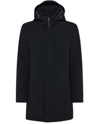 Peuterey - Trench A Tre Strati Minimal E Tecnico Albali Kp 01 Nero - Lyst