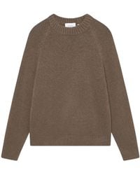 Les Deux - Gilbert Crewneck Brei Trui Wol Crew Hals Trui - Lyst