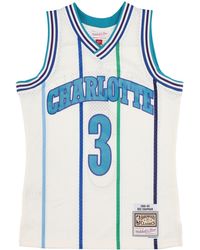 Mitchell &amp; Ness - Basketbaltanktop Voor Nba Gebroken Wit Teamkleur Swingman Jersey Hardhout Klassiekers 1988 Nr. 3 Rex Chapman Chahor - Lyst