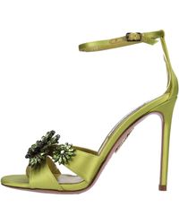 Aquazzura - Sandalen Grün - Lyst