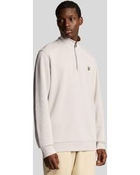 LYLE AND SCOTT 1874 - Vrouwen Ml2022V Loopback Quarter Zip Zweet W870 Verbond - Lyst