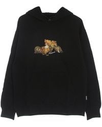 Propaganda - Lichtgewicht Sweatshirt Met Capuchon Voor Fight Hoodie Zwart - Lyst