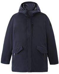Woolrich - Ut2735 Barrow Mac Soft Coat 3989 Woou0501Mr - Lyst