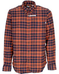 Timberland - 'Long Sleeve Shirt Heavy Flannel L/Check Shirt - Lyst