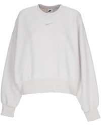 Nike - Damen-Sweatshirt Mit Rundhalsausschnitt Sportswear Plush Mod Crop Crewneck - Lyst