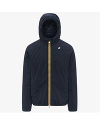 K-Way - Herren Kurzjacke Jack Plain Warm K2136Dw-K89 Blau - Lyst