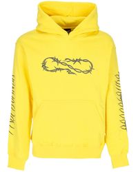 Propaganda - Wire Hoodie Geel - Lyst