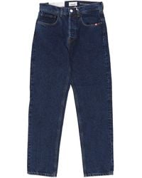 AMISH - Jeremiah Jeans Straight Recycled Denim - Lyst