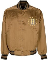 Huf - Galactic Stack Baseball Jacket Bomber Jacket - Lyst