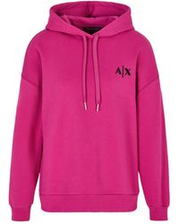 ARMANI EXCHANGE - Fuchsia Overhemden - Lyst