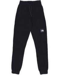 The North Face - Fleece Trainingspak Damesbroek W Fine Pant Zwart - Lyst