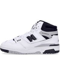 New Balance - Chaussure Haute Homme 650 Blanc/Noir - Lyst