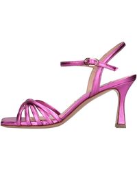 FRANCESCO SACCO - Sandales Fuchsia - Lyst