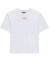 MSGM - T-Shirt En Polo - Lyst
